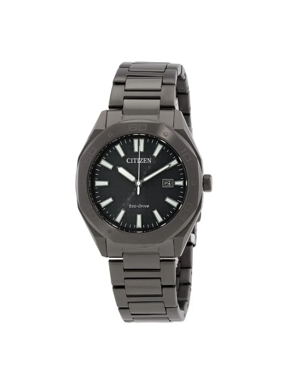 NWT Citizen Eco-Drive Black Dial Men's Watch